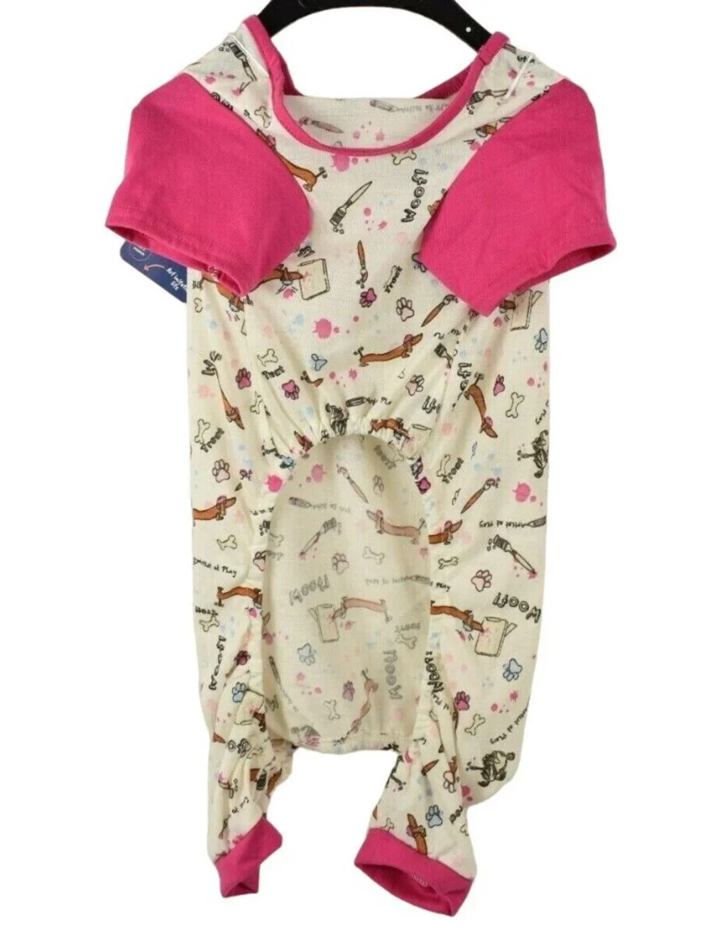 Youly Dog Large 17 to 19 inches The Artist Pink Pet Pajamas
